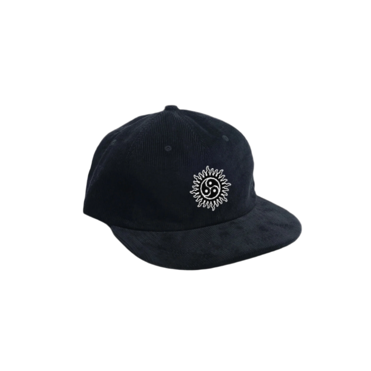 Sunstone Cord Dad Hat Black